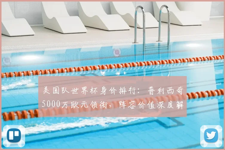 美国队世界杯身价排行：普利西奇5000万欧元领衔，阵容价值深度解析