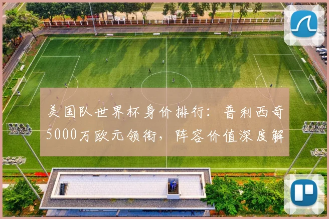 美国队世界杯身价排行：普利西奇5000万欧元领衔，阵容价值深度解析
